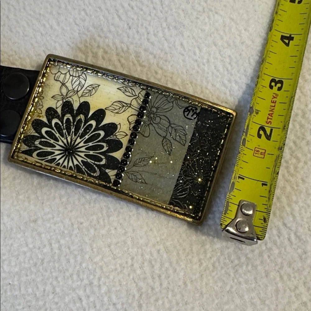 Badichi Artisan Belt Buckle and Leather Belt